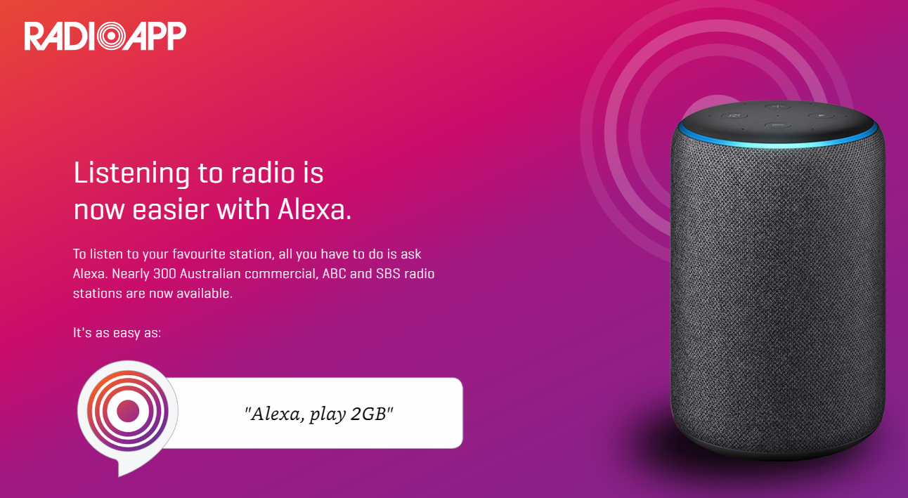 Asking for radio on Alexa not working 